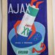 Affiche publicitaire vintage, "Lessive Ajax", années 50-60 peinte à la main