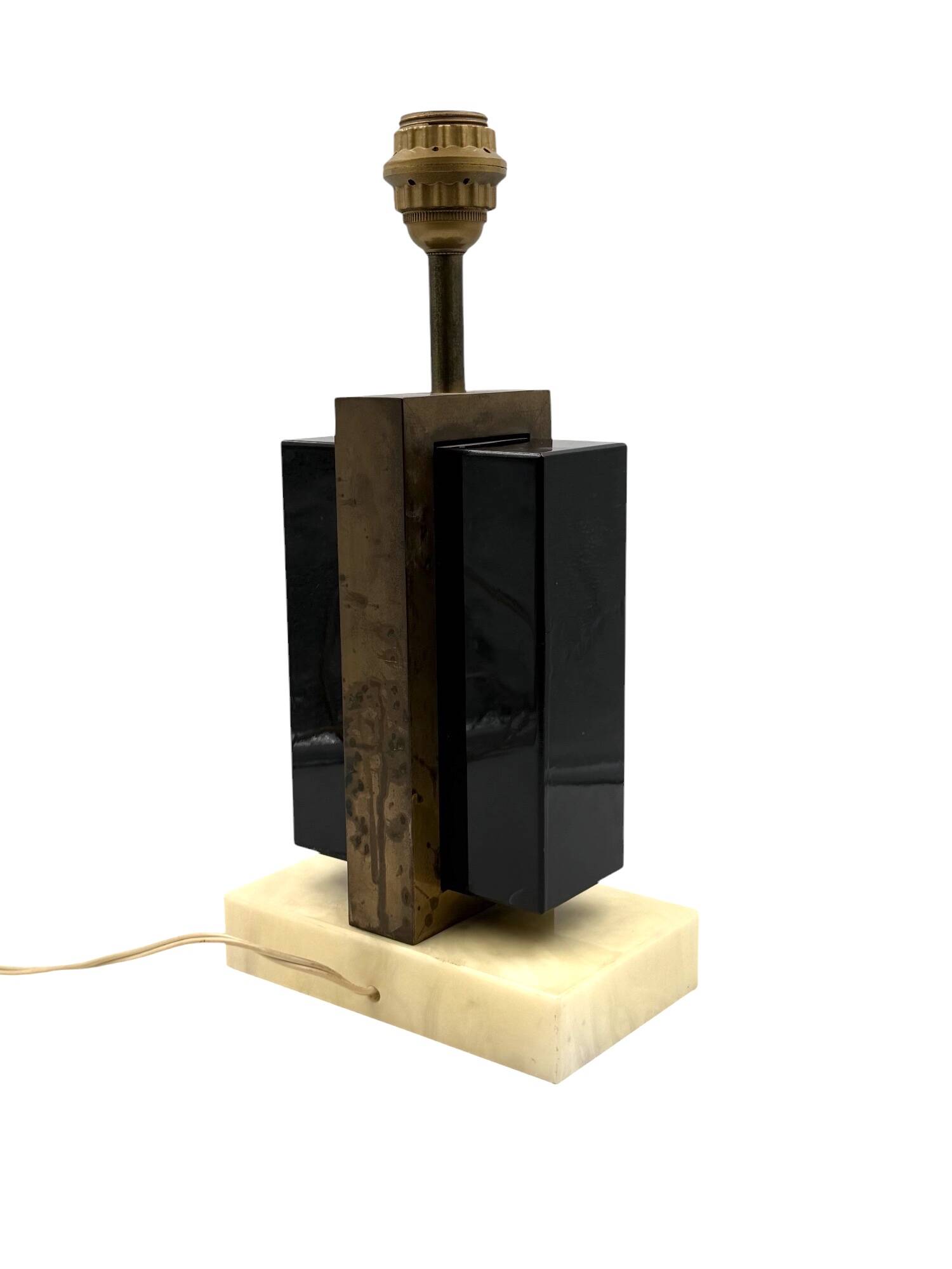 Romeo Rega, Hollywood Regency table lamp, Italy, 1970s