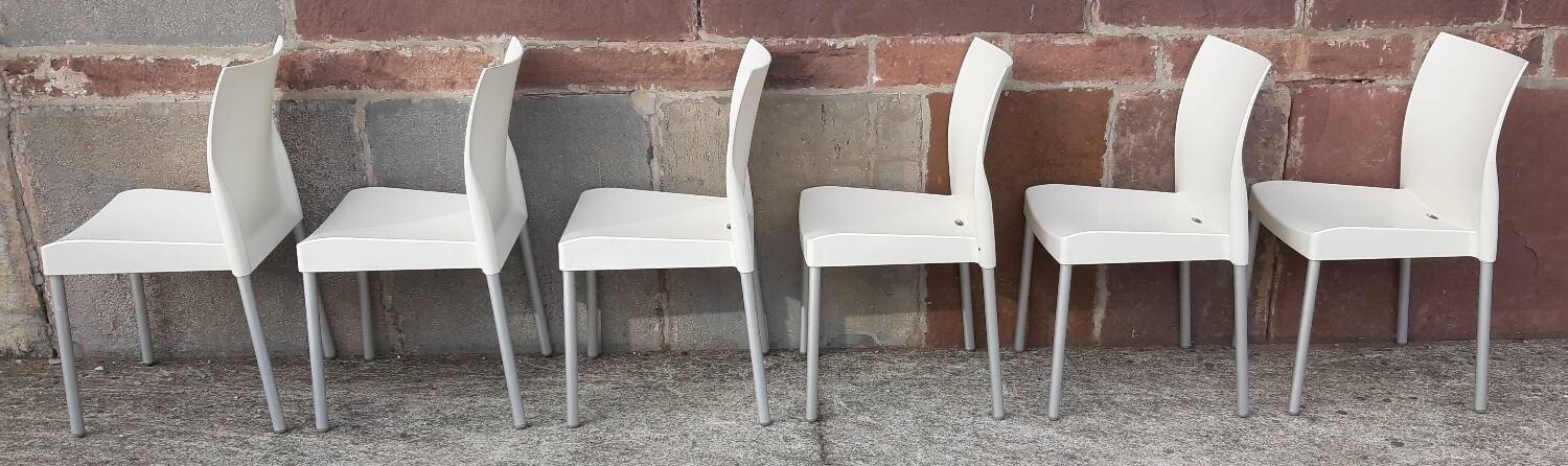 Chaises Pedrali "Ice 800" (Lot de 6)