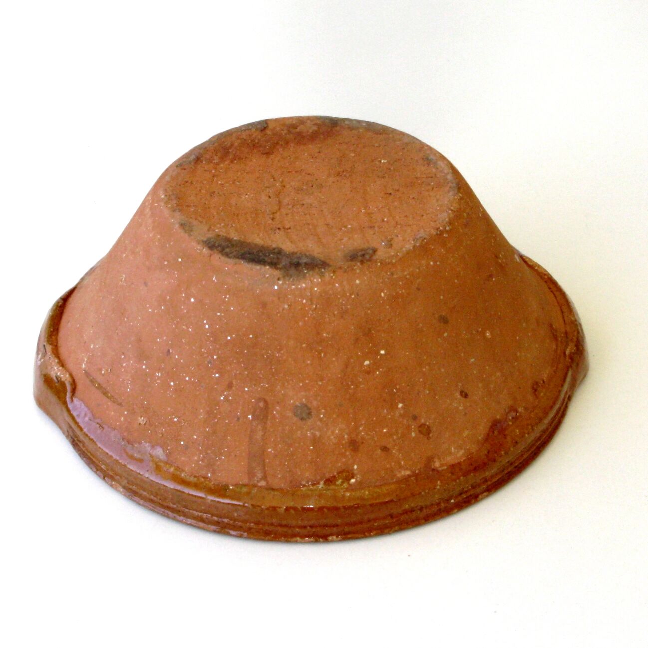 Sandstone or jatte in glazed terracotta - Cassole Flat cassoulet 28.5 cm