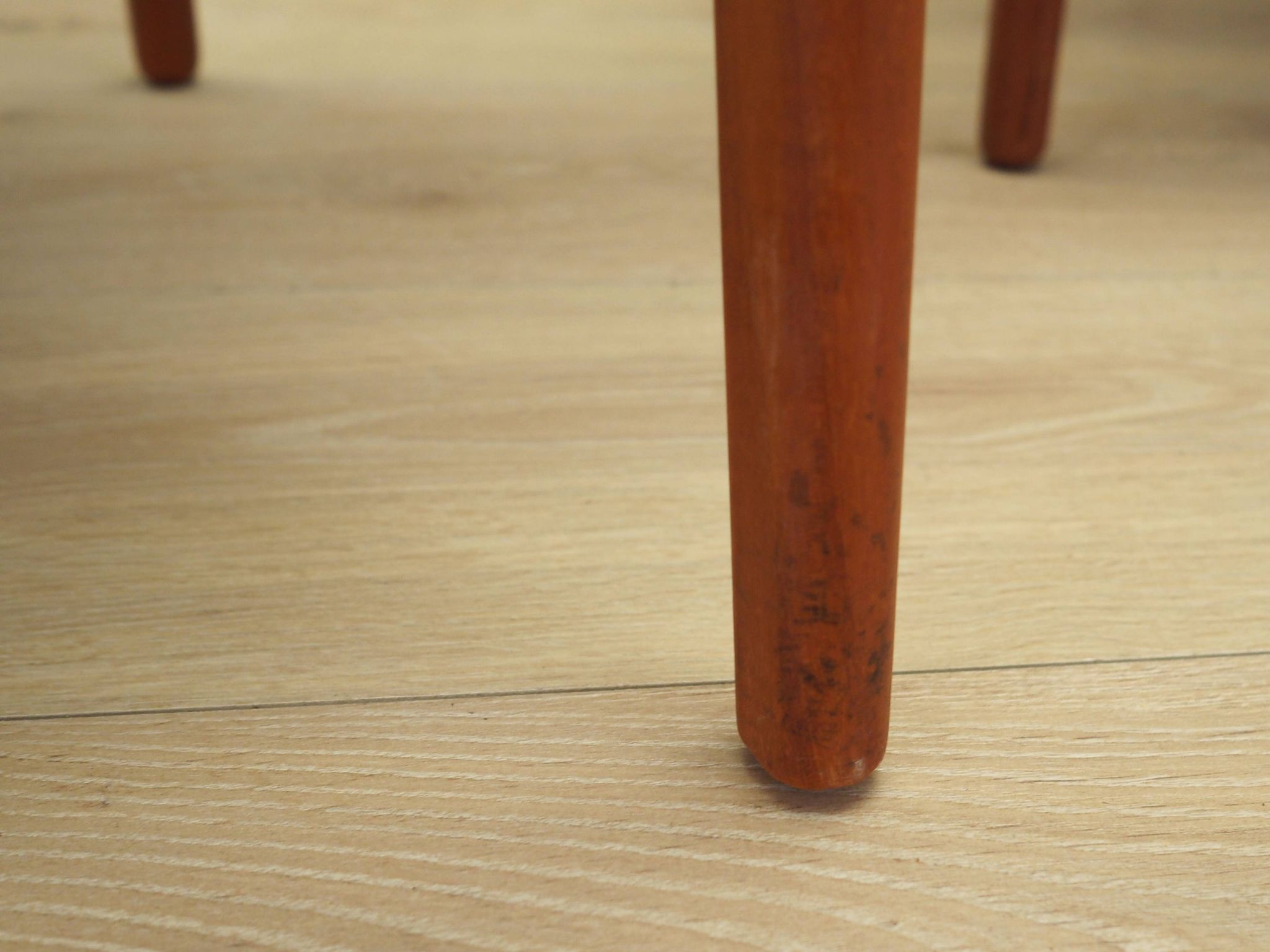 Set of six teak chairs, Danish design, 1960s, manufacture: N. & K. Bundgaar