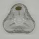 Ashtray or pocket tray in crystal from Val Saint-Lambert