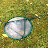 Garden table, folding gueridon