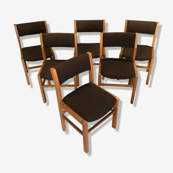 Set of 6 chairs Maison Regain