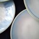 6 Ceramic dinner plates Handmade artisanal work