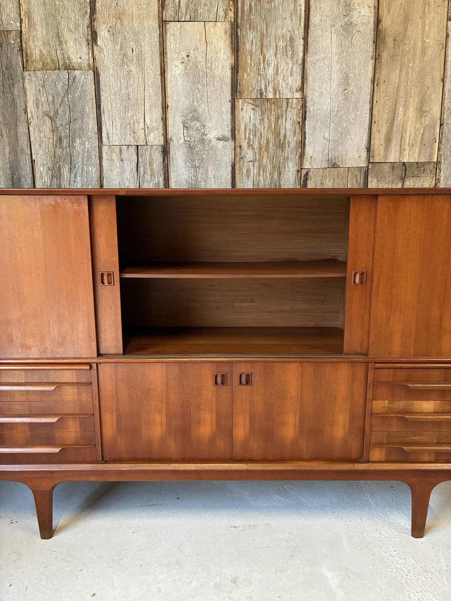 Enfilade, buffet en teck