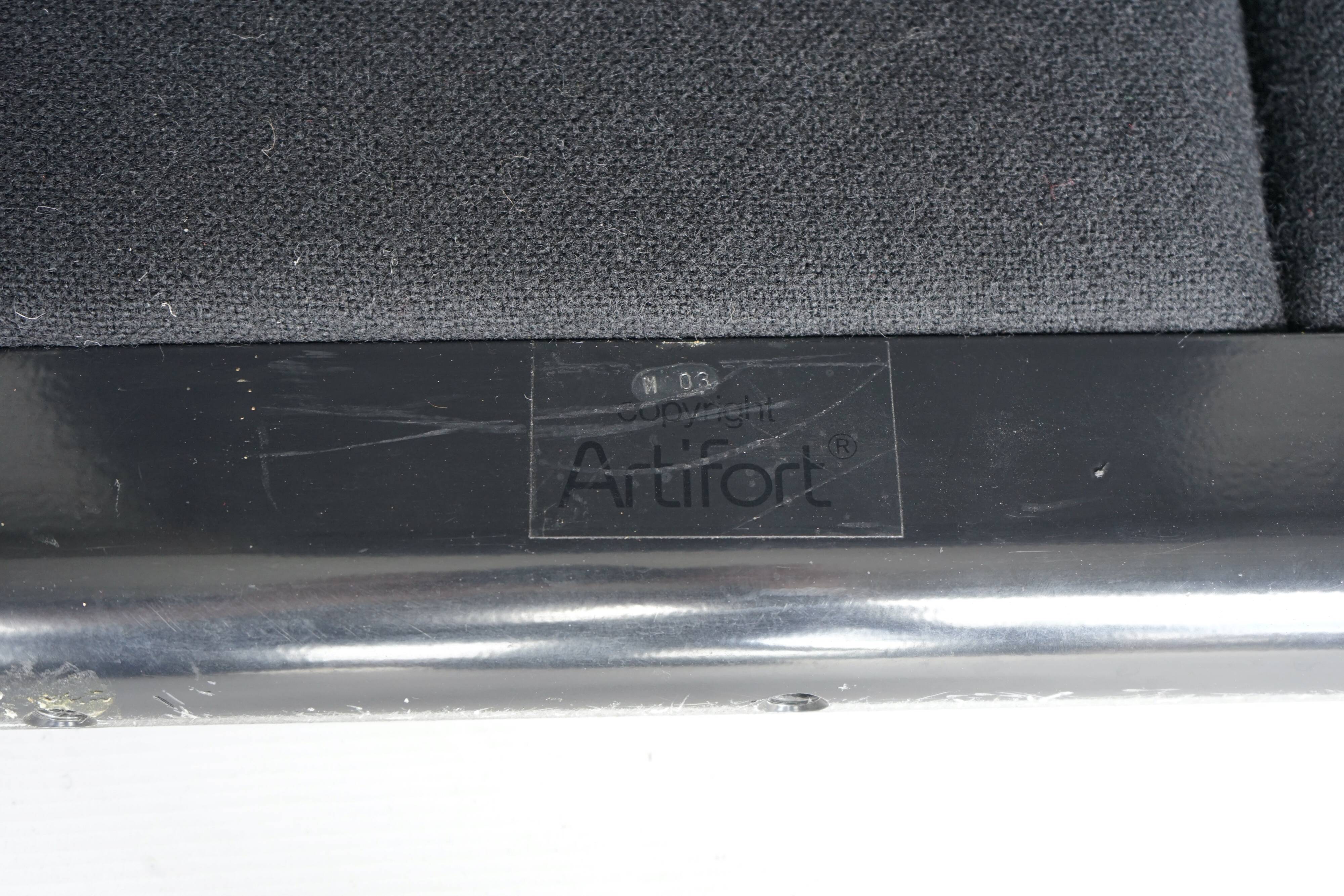 Fauteuil Groovy « M » du milieu du siècle Artifort Pierre Paulin F598