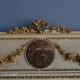 Style Louis XVI era Pier XIX in boistet lacquered gilded stucco