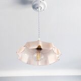 Vintage pink pendant light