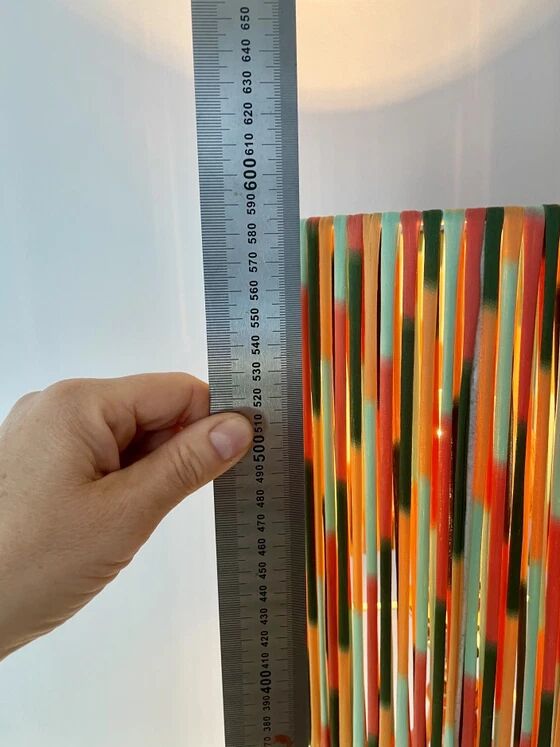 Large vintage table lamp – German pottery from the 70s | Hustadt (attributed)