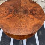 Round side table
