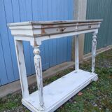Antique console, restored