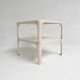 2 side tables Artemide Demetrio 45 by Vico Magistretti, 1960s