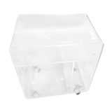 Storage cabinet on castor plexiglas David Lange