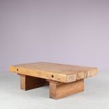 1970s Brutalist style coffee table from the Netherlands