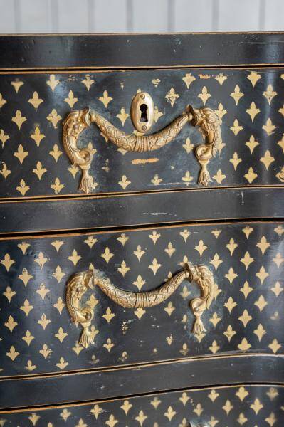 Commode attributed to Maison Jansen. 1940s. France.