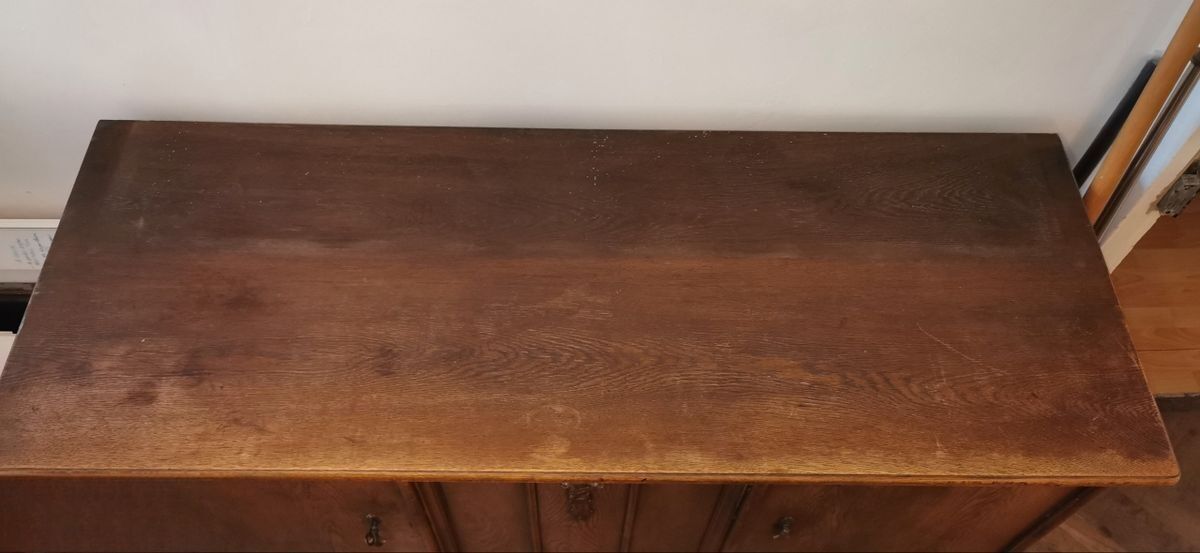 1930s Art Deco sideboard in solid oak