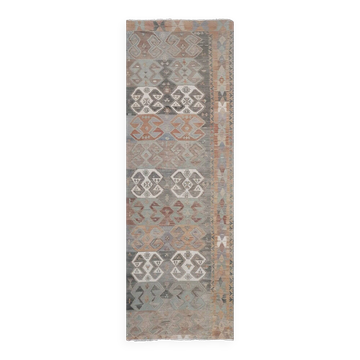 Tapis de couloir turc vintage