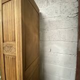 Art Deco wardrobe with mirror