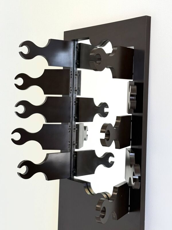 Miroir porte-manteau Scorpion rare par Anonima Design pour Bonetto