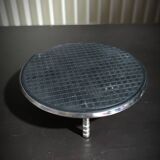 Silver metal coaster