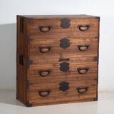 Ancient Japanese Tansu – Meiji/Taishō Period (c. 1890-1926) #57