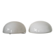Lot de 2 appliques opalines D15cm