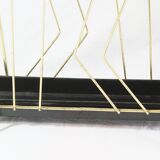 Vintage gold magazine holder 1970