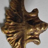 Set of two bronze handles