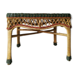 Bohemian wicker table