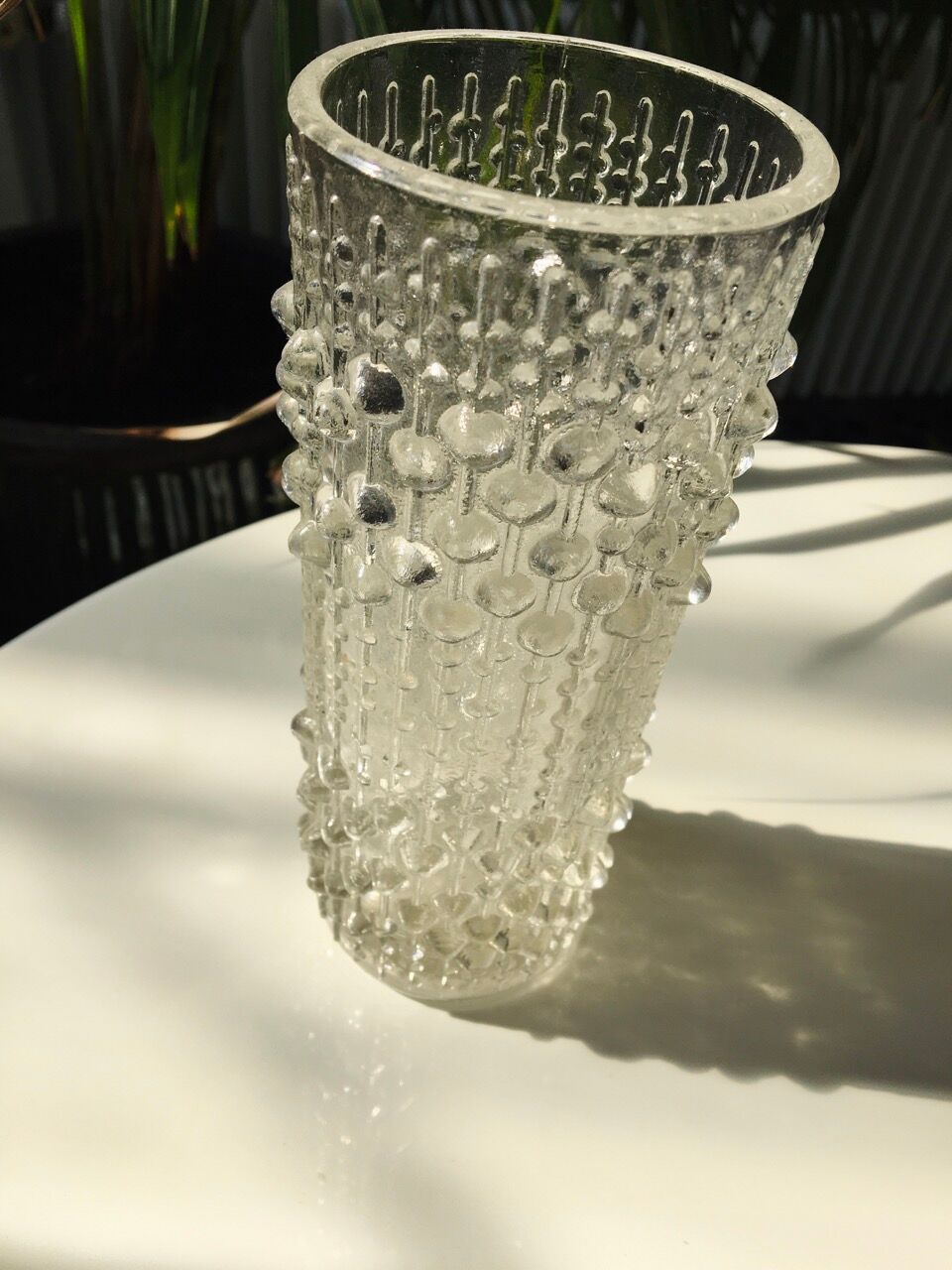 Sklo Union mid-century vase