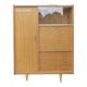 Secretary, bookcase, cupboard, wardrobe, 60s, vintage
