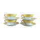 4 cups & saucers moulin des loups