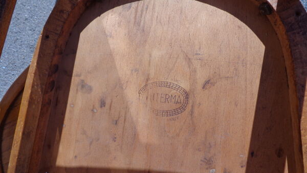 4 chaises bistrot luterma