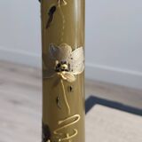 Large 50 cm high single-flower vase signed Arion