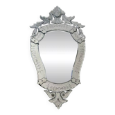 Miroir Vénitien, verre de Murano 1950