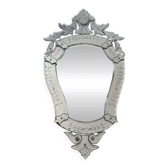 Venetian mirror, Murano glass 1950