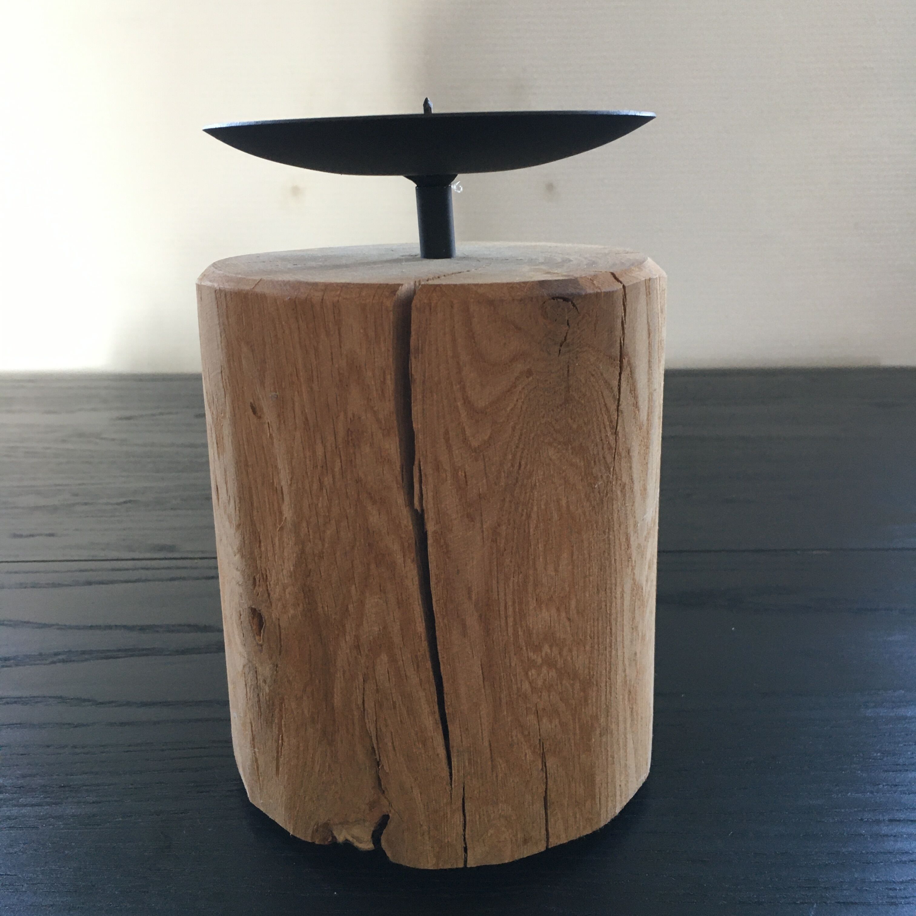 Pair of brutalist candlesticks