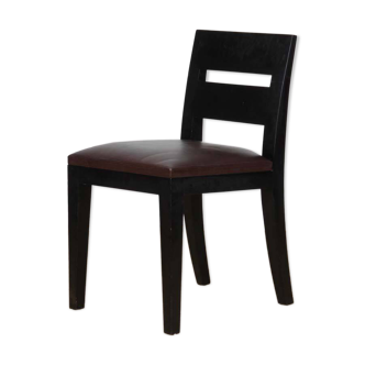 Archipel chair in leather by Christian Liaigre, 1994