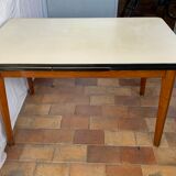 Formica kitchen table and wood
