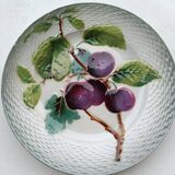 Barbotine dessert plates