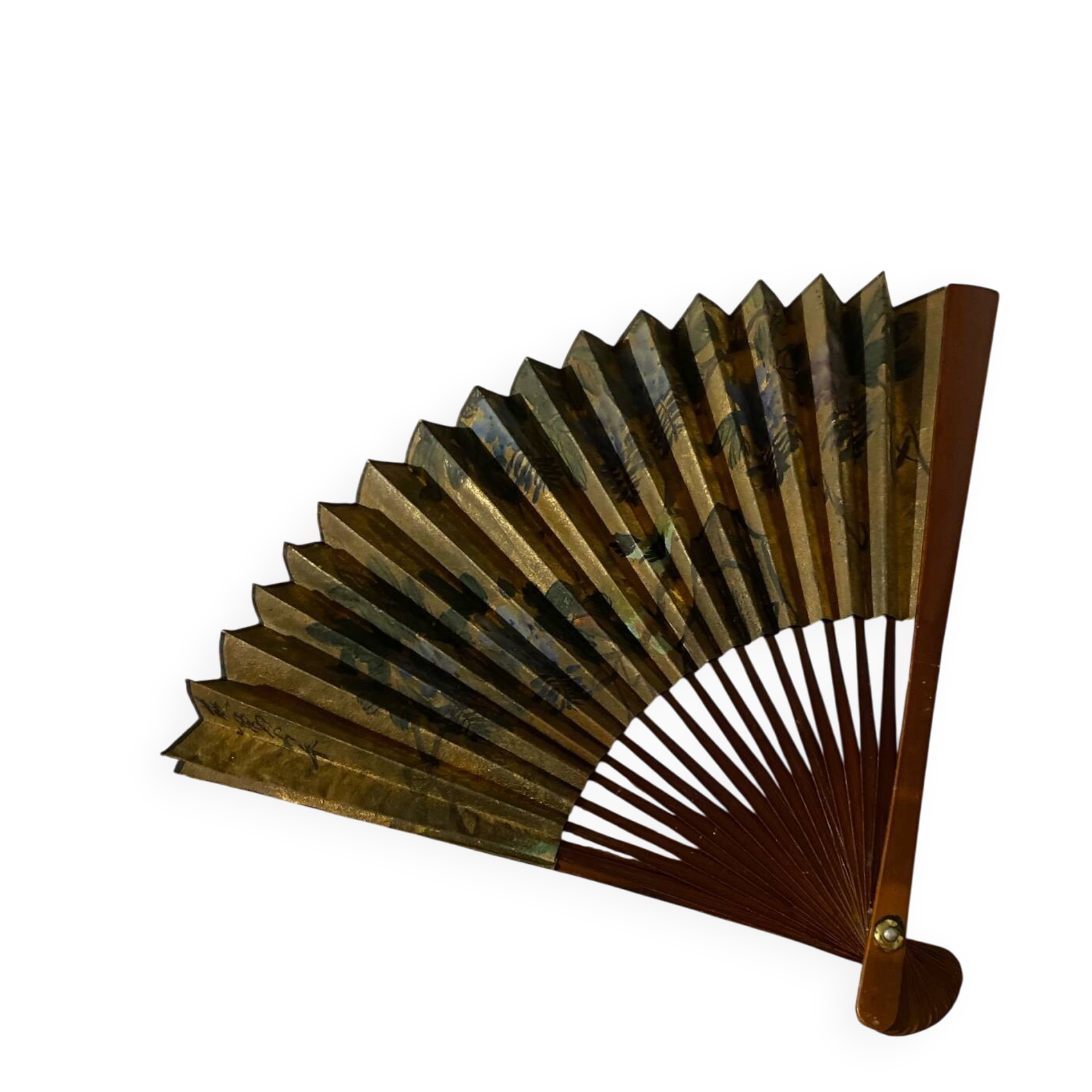 Éventail japonais vintage