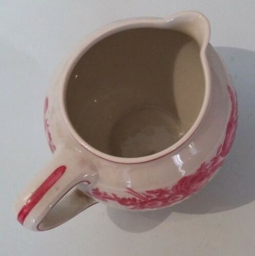 Pot à crème en porcelaine GDA Limoges fleurs roses Selency