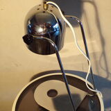 Chrome metal table lamp 1970/80