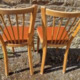 Set of 6 Baumann 70's chairs