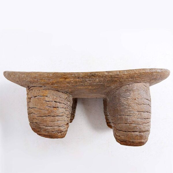 African ''Senufo'' Stool Hand Carved - Ivory Coast