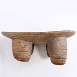 African "Senufo" Stool Hand Carved - Ivory Coast