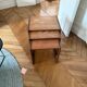 Set of 3 Scandinavian nesting tables from the 60s