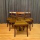 Ensemble de six chaises Regency Bevan Funnell Ltd Reprodux Angleterre années 1970