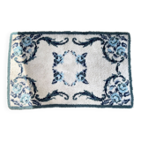 Bohemian pure wool blue rug 125x78cm